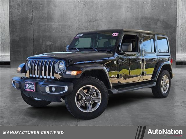 used 2022 Jeep Wrangler Unlimited car, priced at $31,463