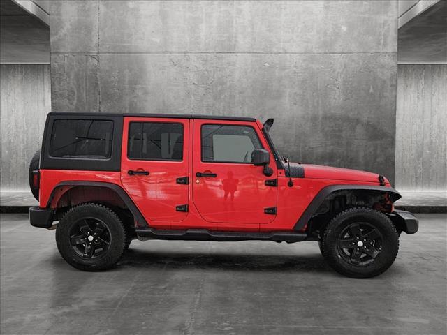 used 2015 Jeep Wrangler Unlimited car, priced at $20,991