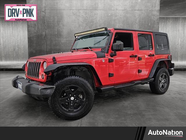 used 2015 Jeep Wrangler Unlimited car, priced at $20,991