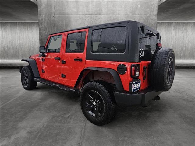 used 2015 Jeep Wrangler Unlimited car, priced at $20,991