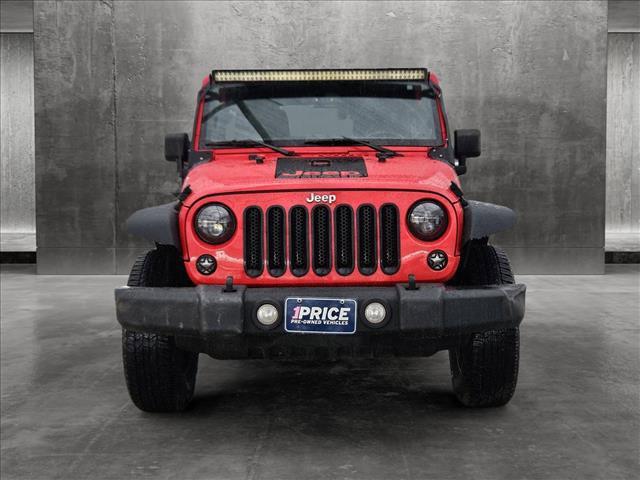 used 2015 Jeep Wrangler Unlimited car, priced at $20,991