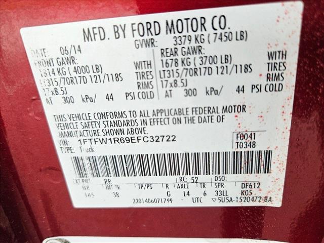 used 2014 Ford F-150 car, priced at $35,910