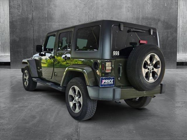 used 2016 Jeep Wrangler Unlimited car, priced at $21,559
