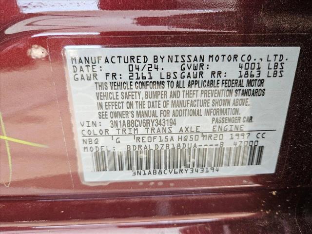 used 2024 Nissan Sentra car, priced at $19,821