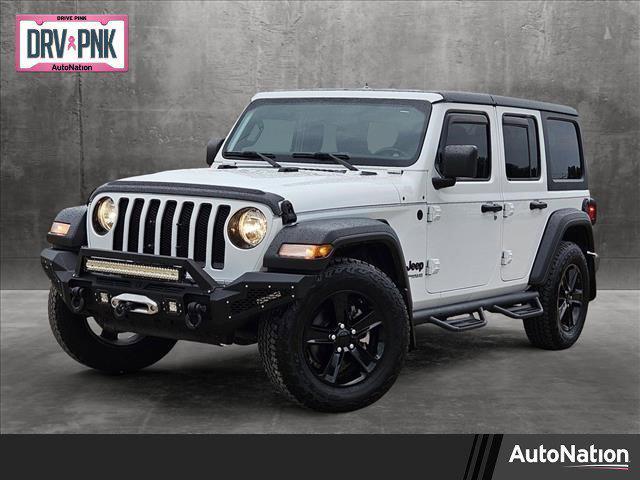 used 2021 Jeep Wrangler Unlimited car, priced at $31,997