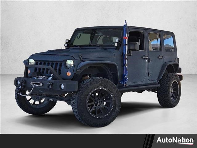used 2017 Jeep Wrangler Unlimited car, priced at $19,482
