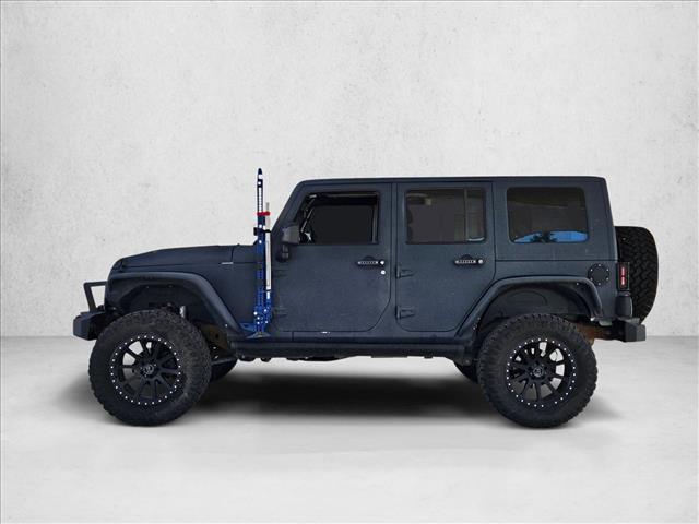 used 2017 Jeep Wrangler Unlimited car, priced at $19,482