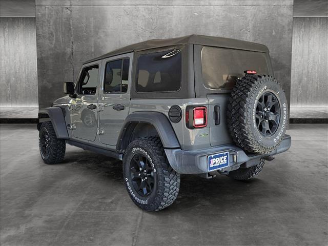 used 2020 Jeep Wrangler Unlimited car, priced at $35,995