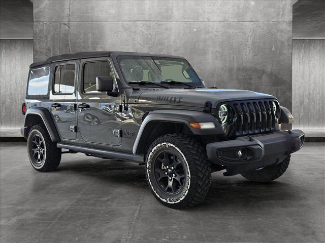 used 2020 Jeep Wrangler Unlimited car, priced at $35,995