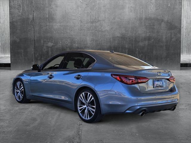 used 2018 INFINITI Q50 Hybrid car, priced at $23,559