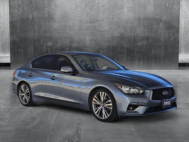 used 2018 INFINITI Q50 Hybrid car, priced at $23,559