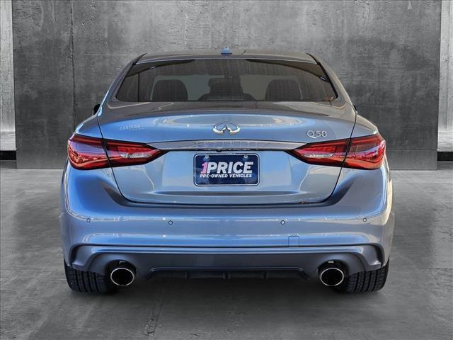 used 2018 INFINITI Q50 Hybrid car, priced at $23,559