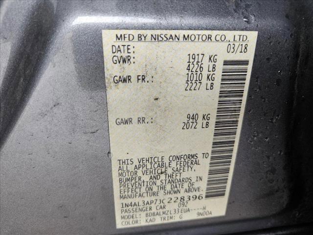 used 2018 Nissan Altima car, priced at $13,419