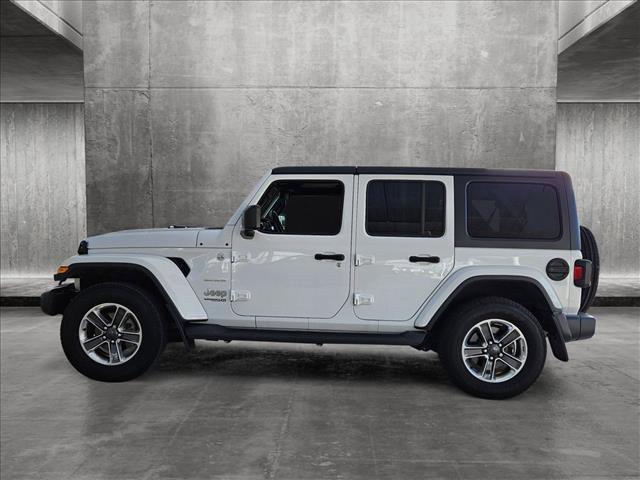 used 2020 Jeep Wrangler Unlimited car, priced at $36,995