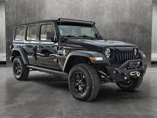 used 2020 Jeep Wrangler Unlimited car, priced at $32,995