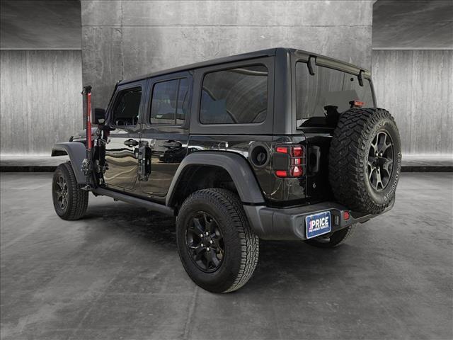 used 2020 Jeep Wrangler Unlimited car, priced at $32,995