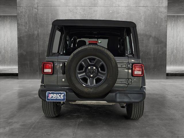 used 2021 Jeep Wrangler Unlimited car, priced at $29,494