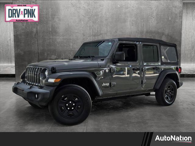 used 2021 Jeep Wrangler Unlimited car, priced at $29,494