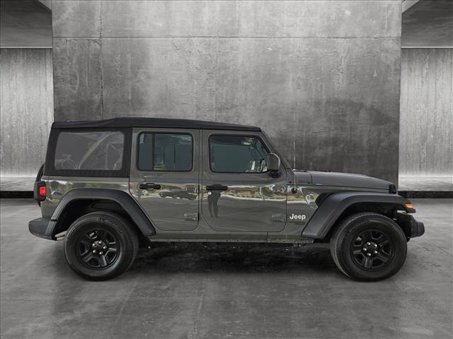 used 2021 Jeep Wrangler Unlimited car, priced at $29,494