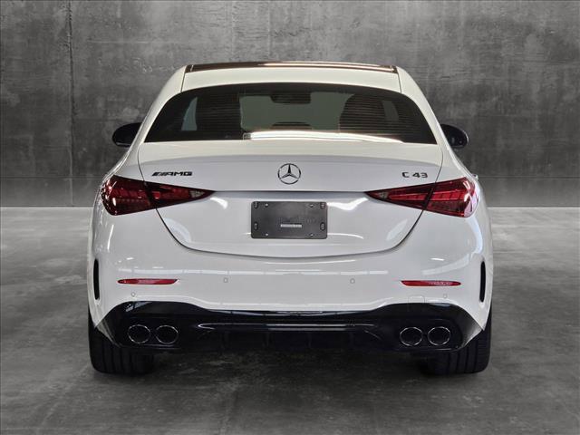 used 2024 Mercedes-Benz AMG C 43 car, priced at $62,492