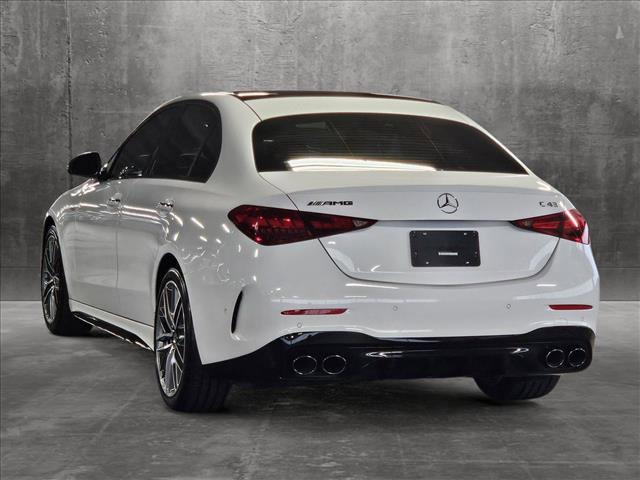 used 2024 Mercedes-Benz AMG C 43 car, priced at $62,492