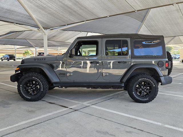 used 2020 Jeep Wrangler Unlimited car, priced at $32,595