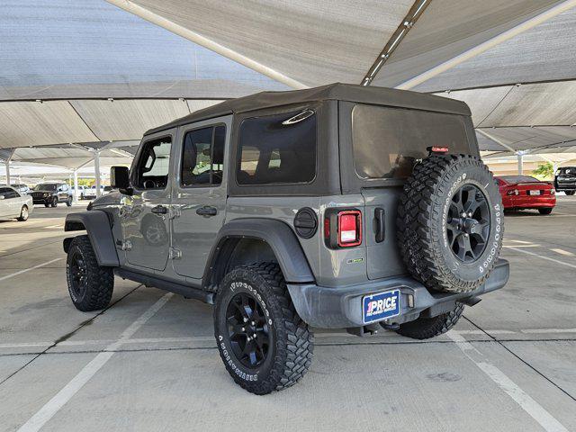 used 2020 Jeep Wrangler Unlimited car, priced at $32,595