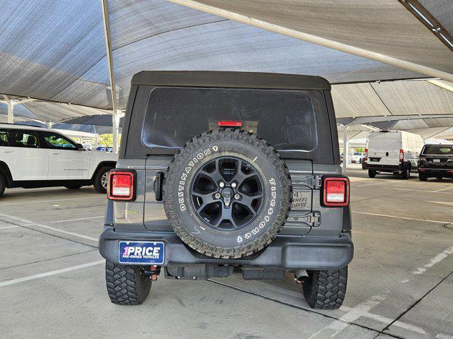 used 2020 Jeep Wrangler Unlimited car, priced at $32,595