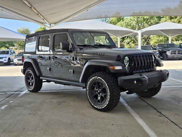 used 2020 Jeep Wrangler Unlimited car, priced at $32,595