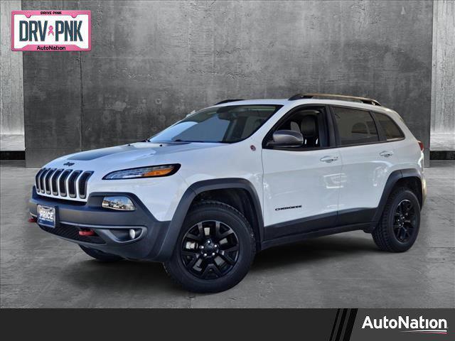 used 2015 Jeep Cherokee car, priced at $18,439