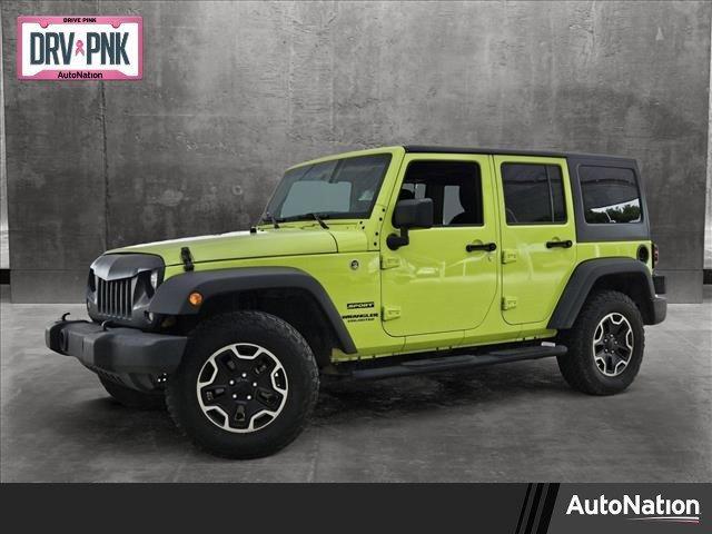 used 2016 Jeep Wrangler Unlimited car, priced at $22,494