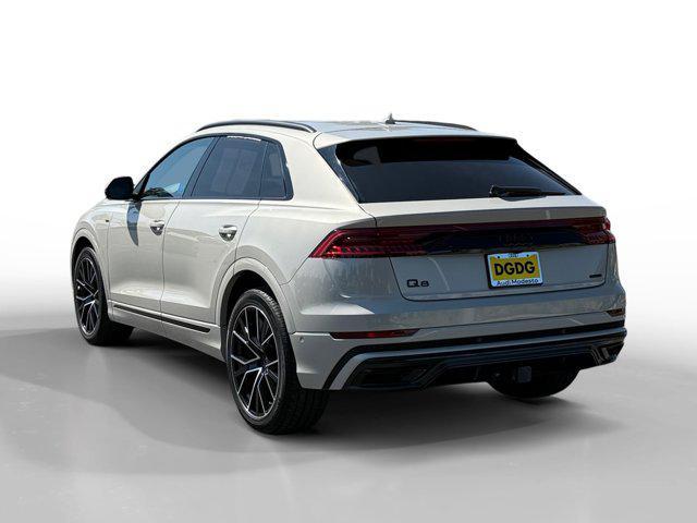 used 2023 Audi Q8 car, priced at $64,103
