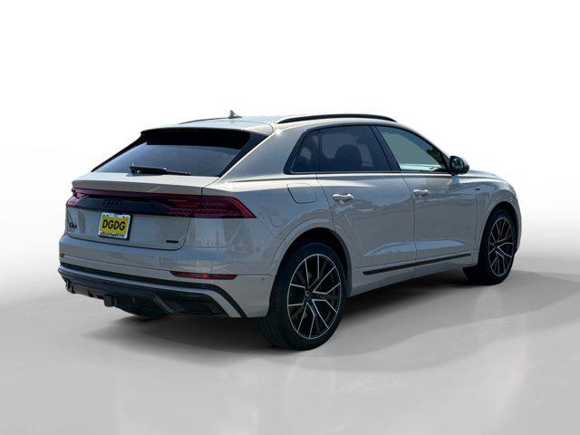 used 2023 Audi Q8 car, priced at $64,103