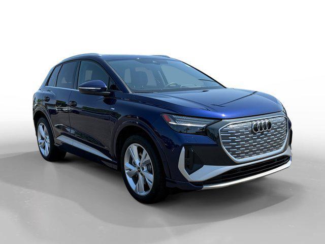 used 2023 Audi Q4 e-tron car, priced at $36,417