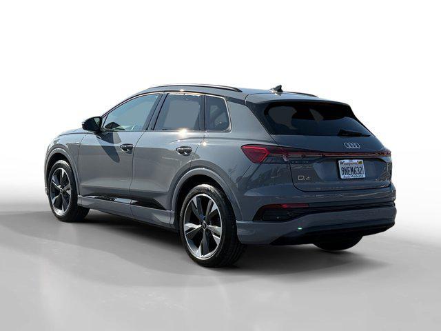 used 2024 Audi Q4 e-tron car, priced at $39,999