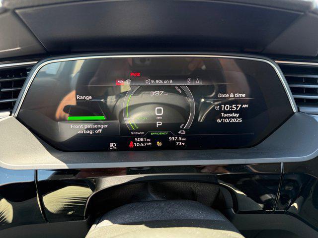 used 2024 Audi Q8 e-tron car, priced at $59,998