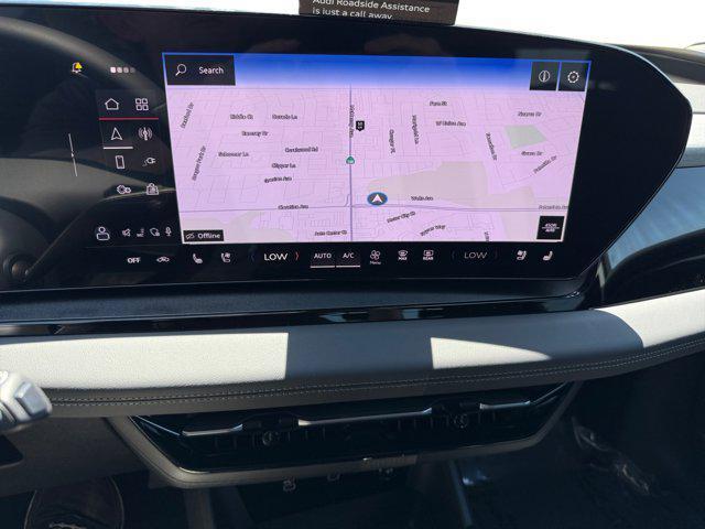 new 2025 Audi Q6 e-tron car, priced at $75,170