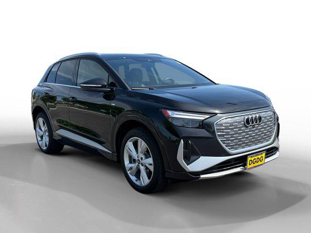 used 2023 Audi Q4 e-tron car, priced at $35,423