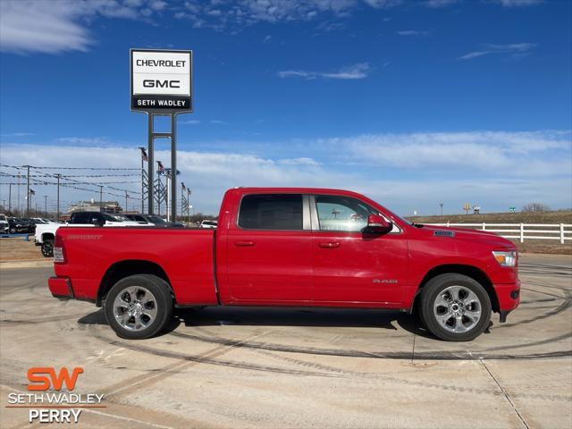 used 2022 Ram 1500 car, priced at $33,545