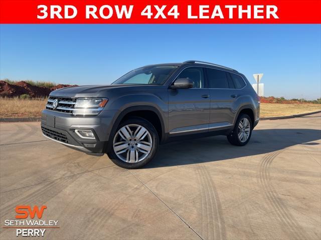 used 2018 Volkswagen Atlas car, priced at $17,688