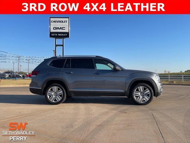 used 2018 Volkswagen Atlas car, priced at $17,688