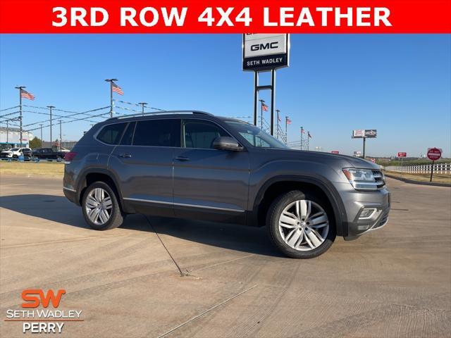 used 2018 Volkswagen Atlas car, priced at $17,688