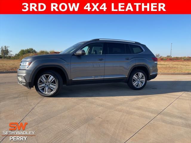 used 2018 Volkswagen Atlas car, priced at $17,688