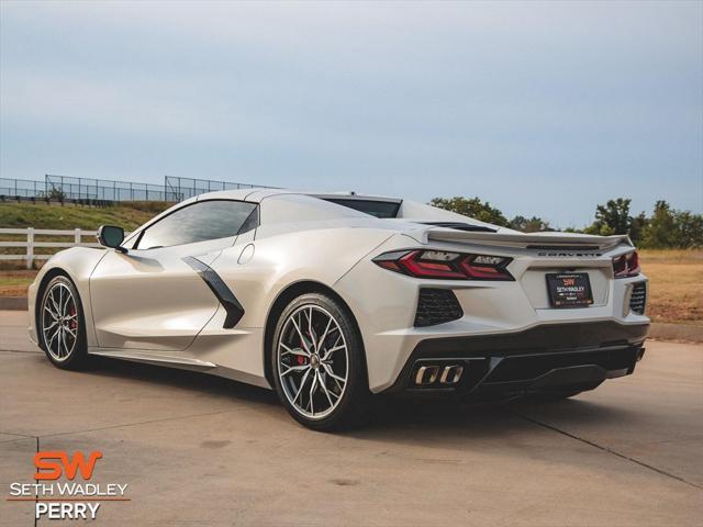 used 2024 Chevrolet Corvette car, priced at $87,800