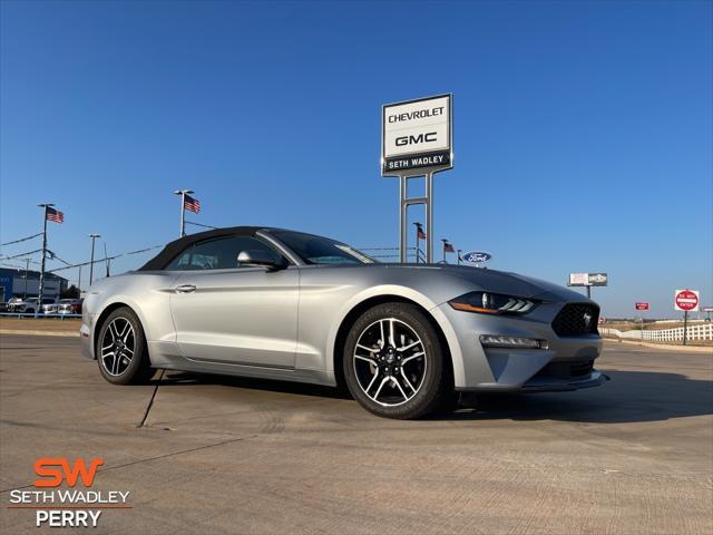 used 2022 Ford Mustang car, priced at $23,648