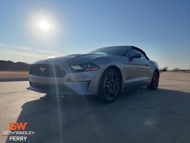 used 2022 Ford Mustang car, priced at $23,648