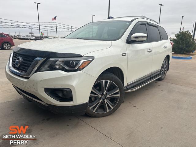 used 2018 Nissan Pathfinder car, priced at $18,477