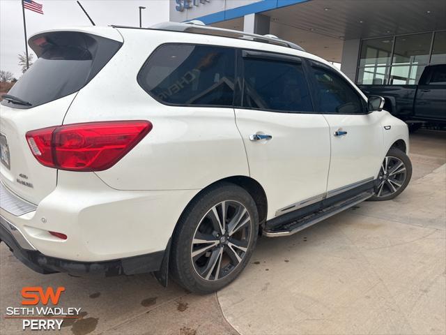 used 2018 Nissan Pathfinder car, priced at $18,477