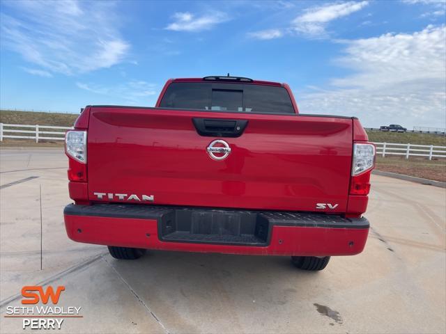 used 2022 Nissan Titan car, priced at $27,888