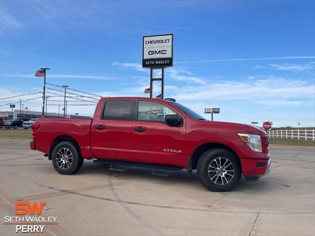 used 2022 Nissan Titan car, priced at $27,888